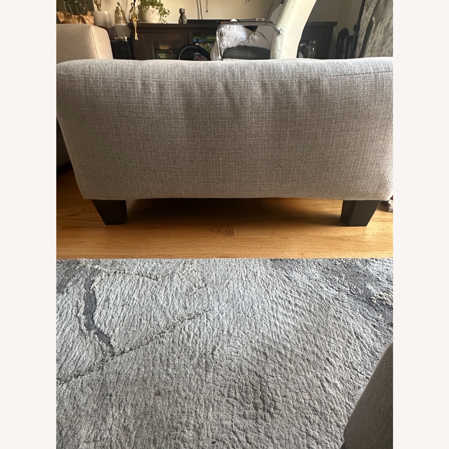 Ashley Furniture Light Gray Fabric Play Chair - image-1