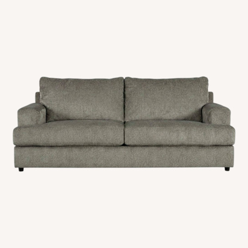 Used Ashley Soletren Furniture Dark Gray Fabric Sleeper Sofa for sale on AptDeco
