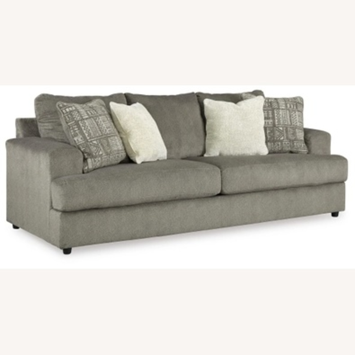 Ashley Soletren Furniture Dark Gray Fabric Sleeper Sofa - image-5