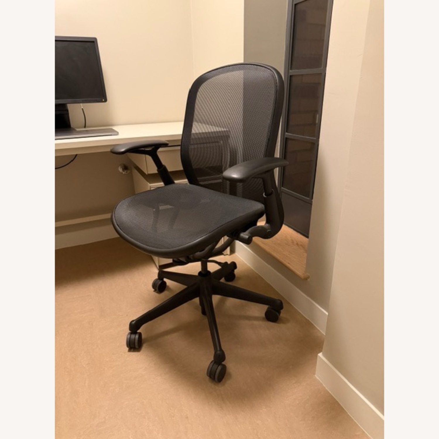 Knoll Chadwick Black Mesh Office Chair - image-5