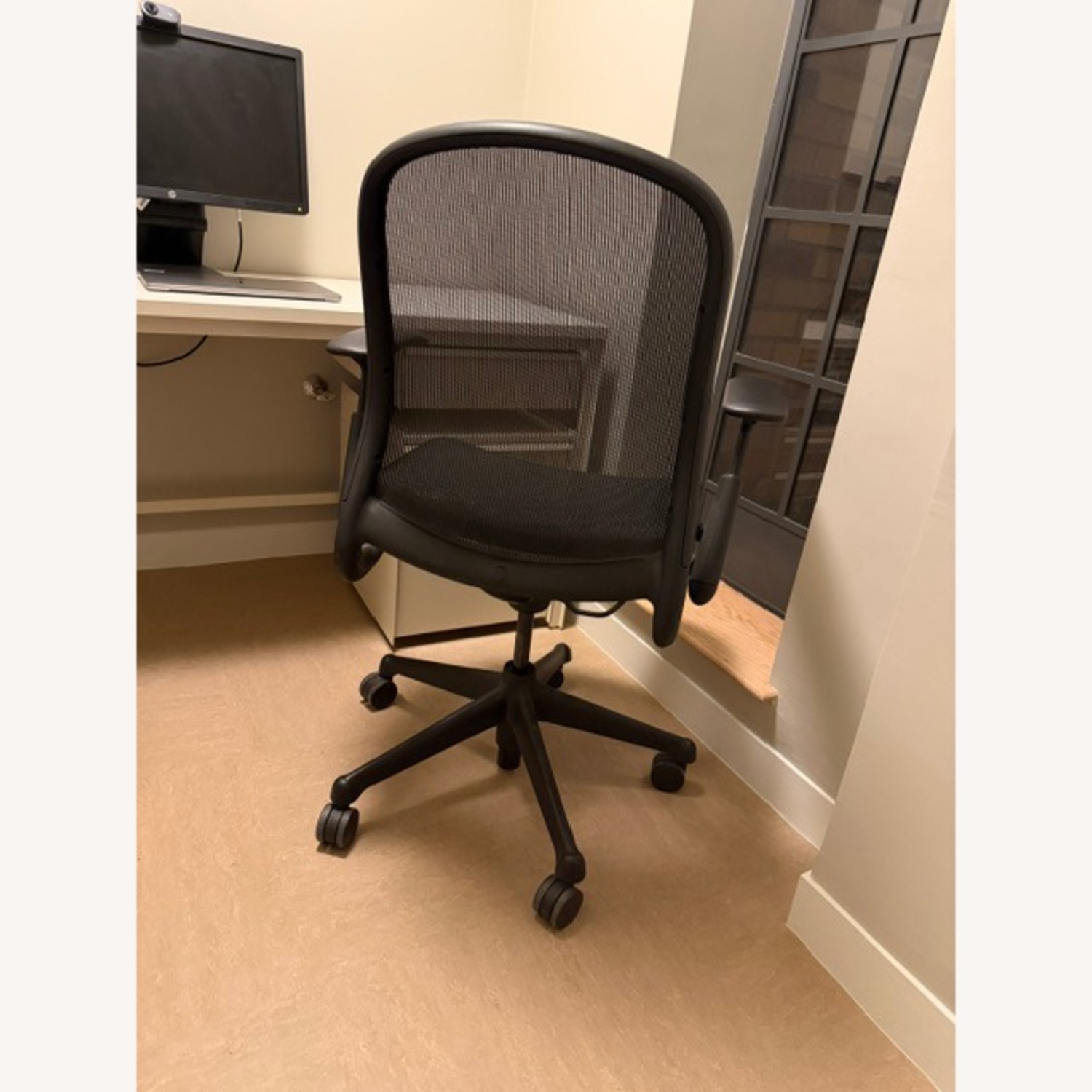 Knoll Chadwick Black Mesh Office Chair - image-6