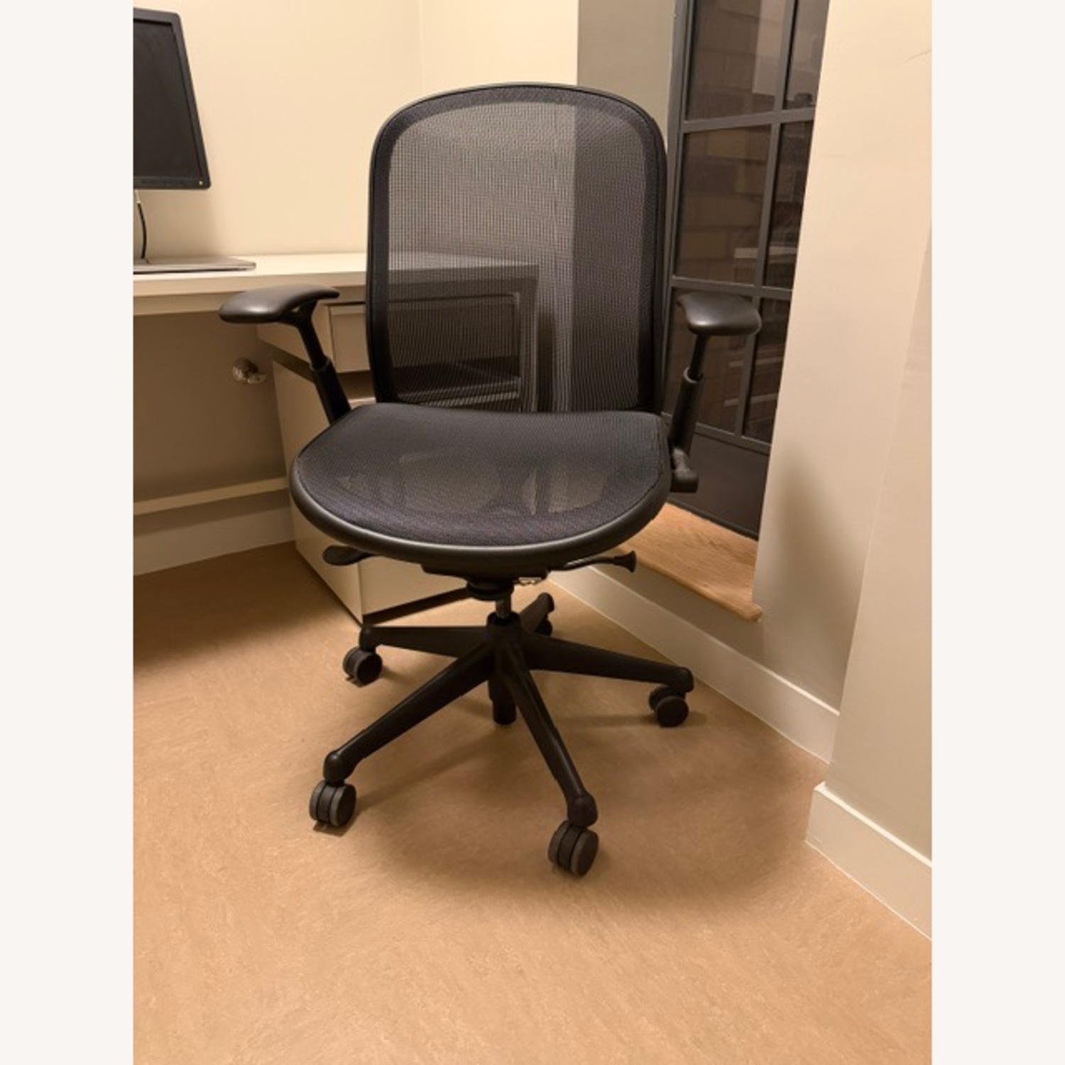 Knoll Chadwick Black Mesh Office Chair - image-3