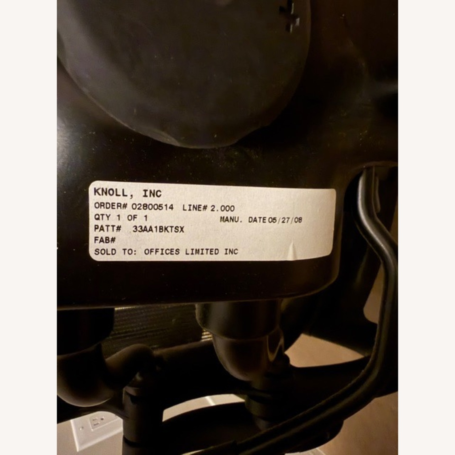 Knoll Chadwick Black Mesh Office Chair - image-7