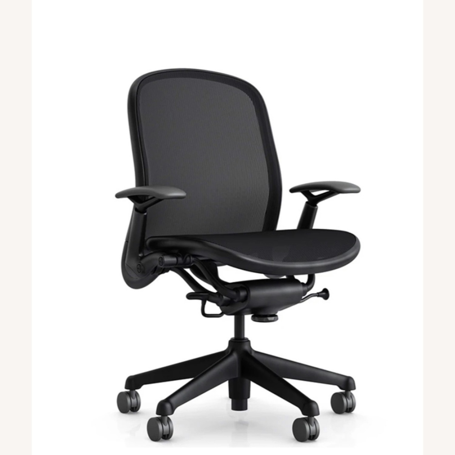 Knoll Chadwick Black Mesh Office Chair - image-1