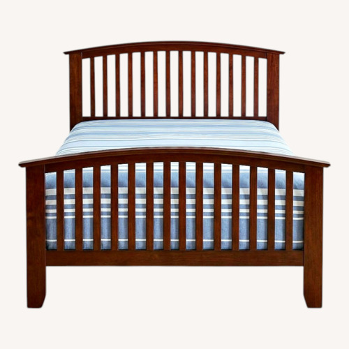 Used Bob's Discount Furniture Dark Brown Full for sale on AptDeco