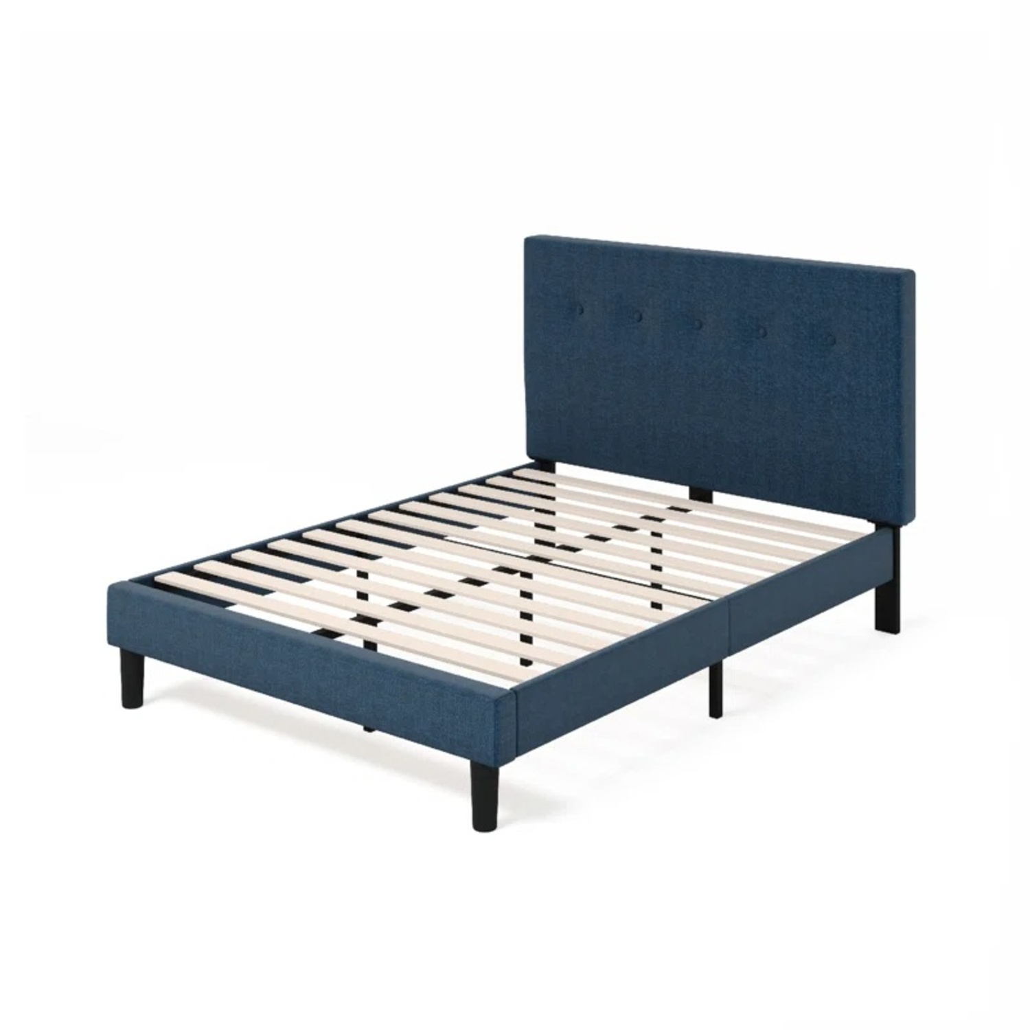 Wayfair Blue Fabric King Bed - image-6