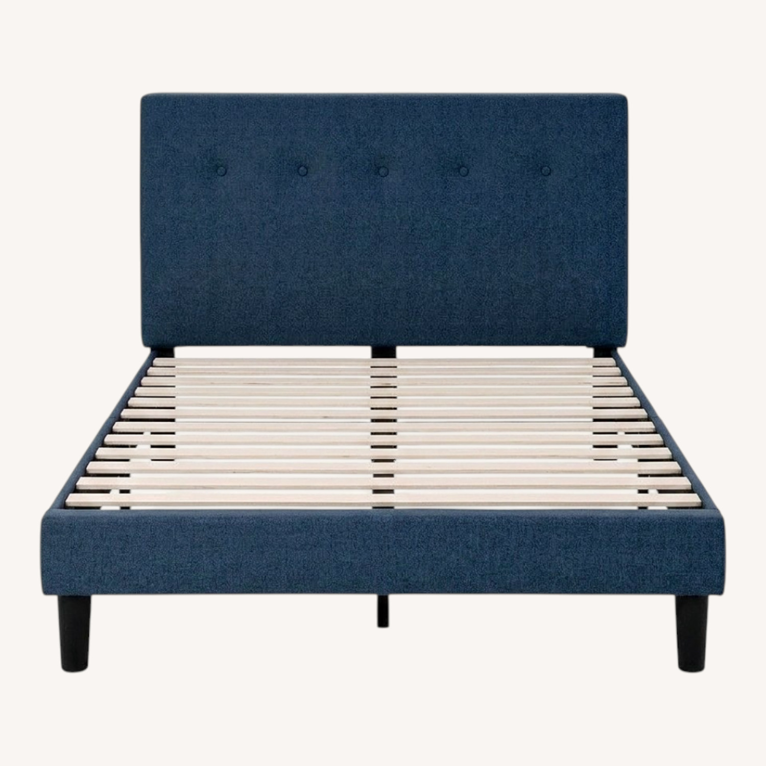 Wayfair Blue Fabric King Bed - image-0