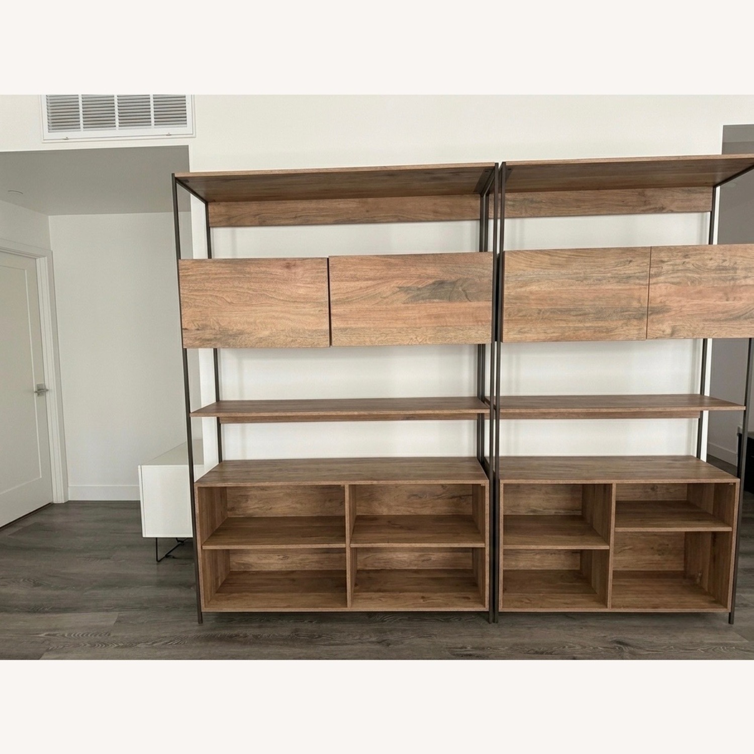 West Elm Natural Wood Wall Shelf - image-1