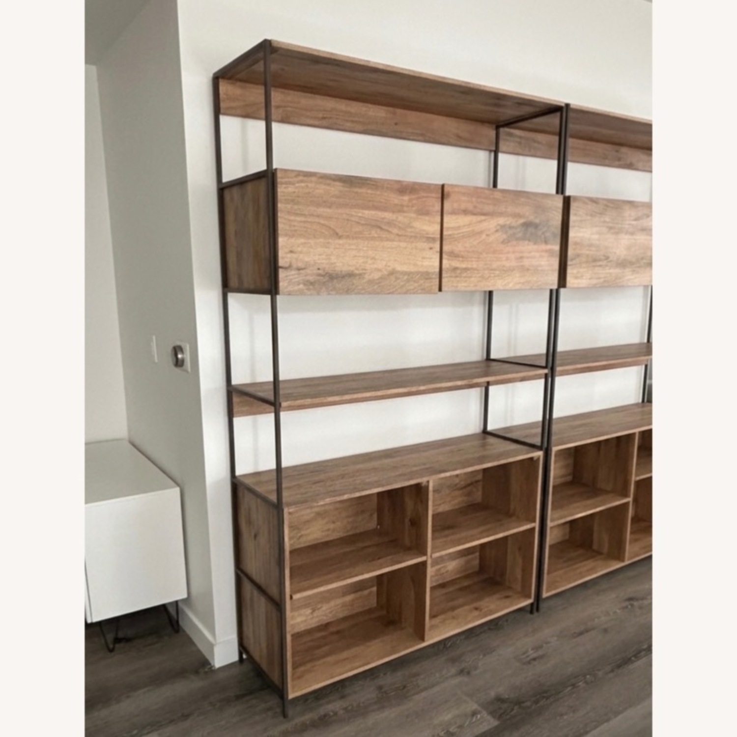 West Elm Natural Wood Wall Shelf - image-2