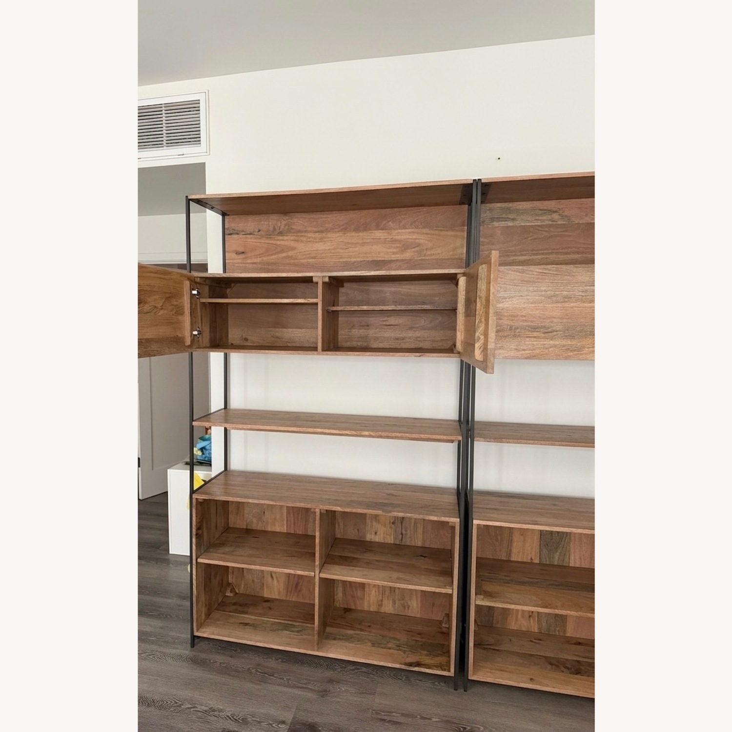 West Elm Natural Wood Wall Shelf - image-3