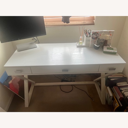 Used Office Depot Small Office Writing Desk for sale on AptDeco