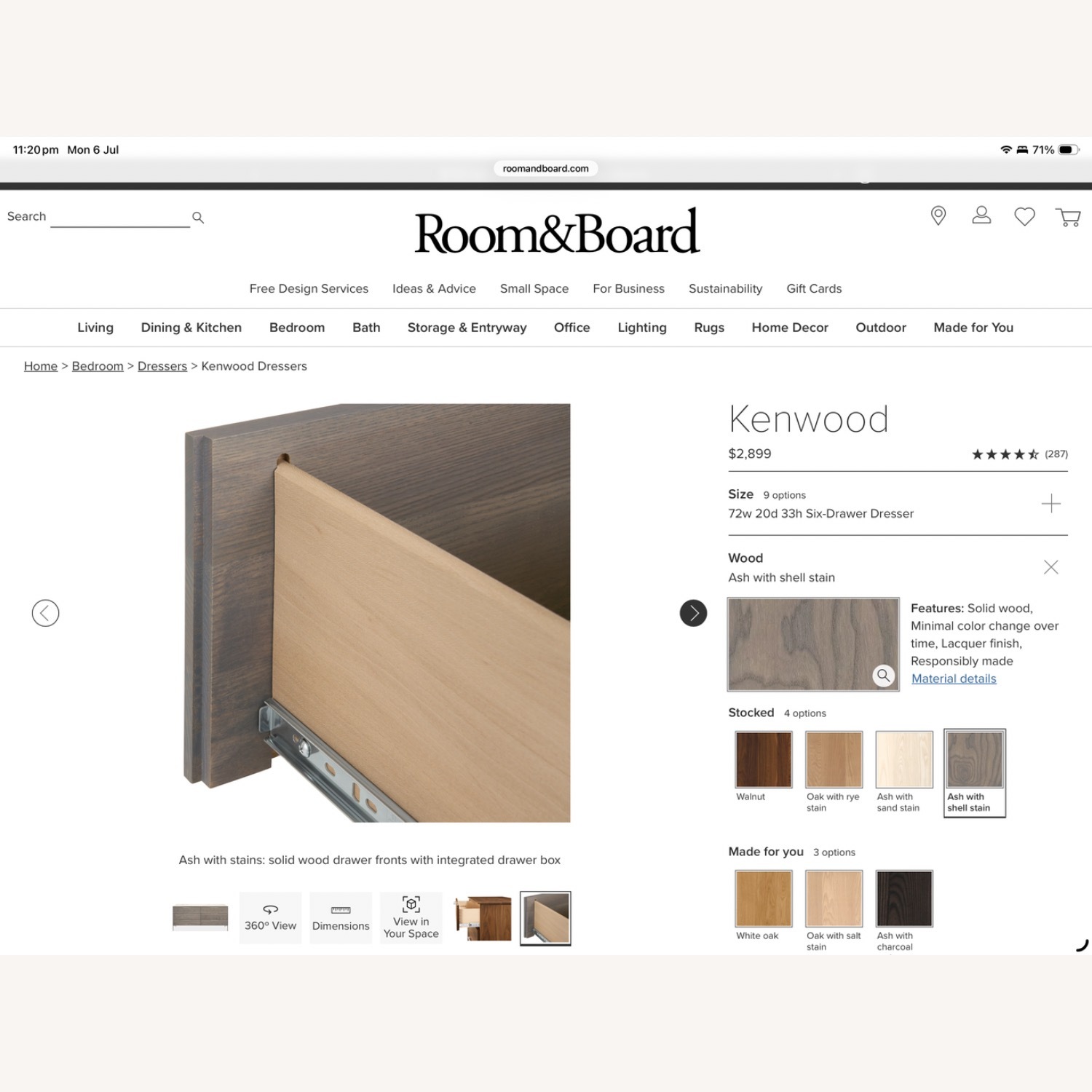 Room & Board Kenwood Armoire - image-3