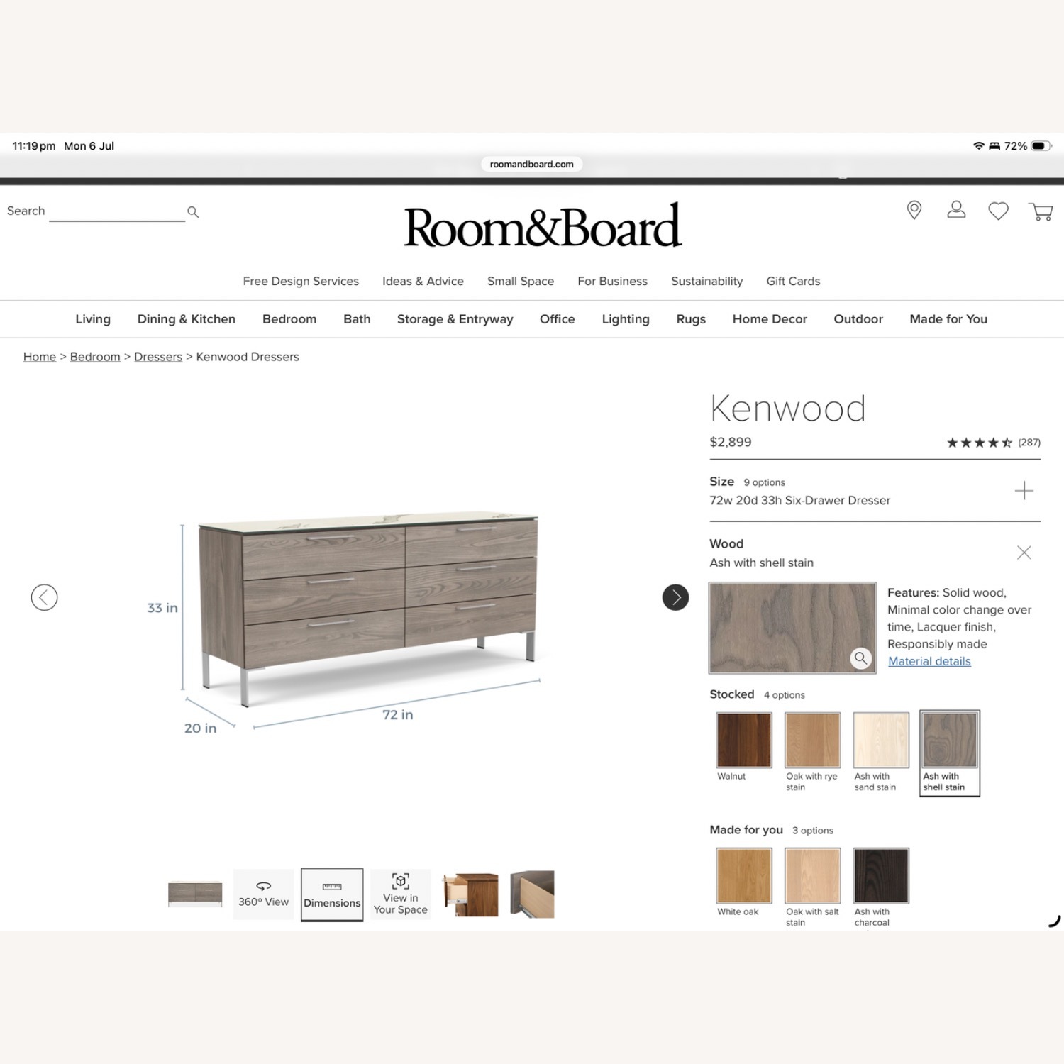 Room & Board Kenwood Armoire - image-2