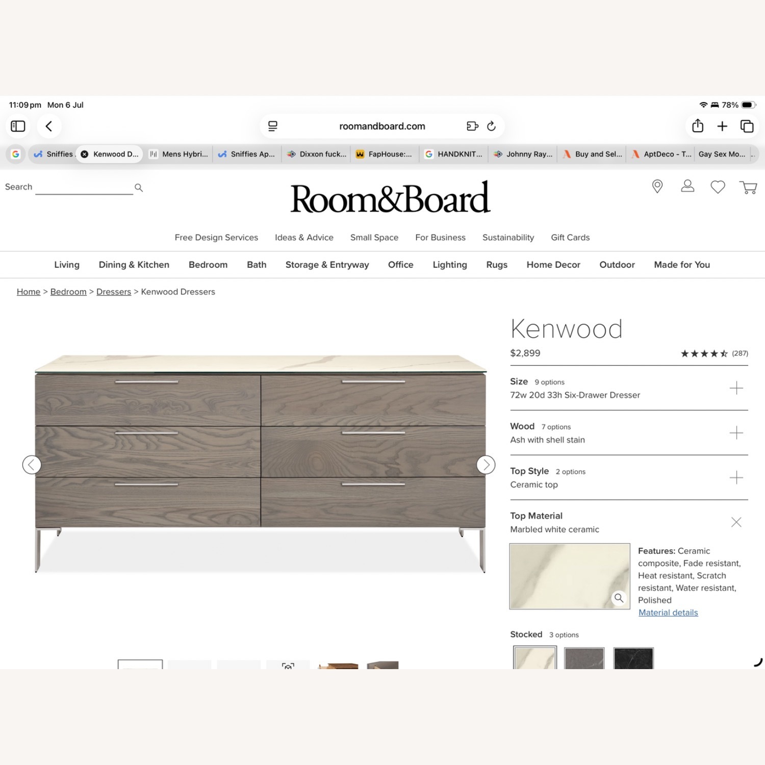 Room & Board Kenwood Armoire - image-1