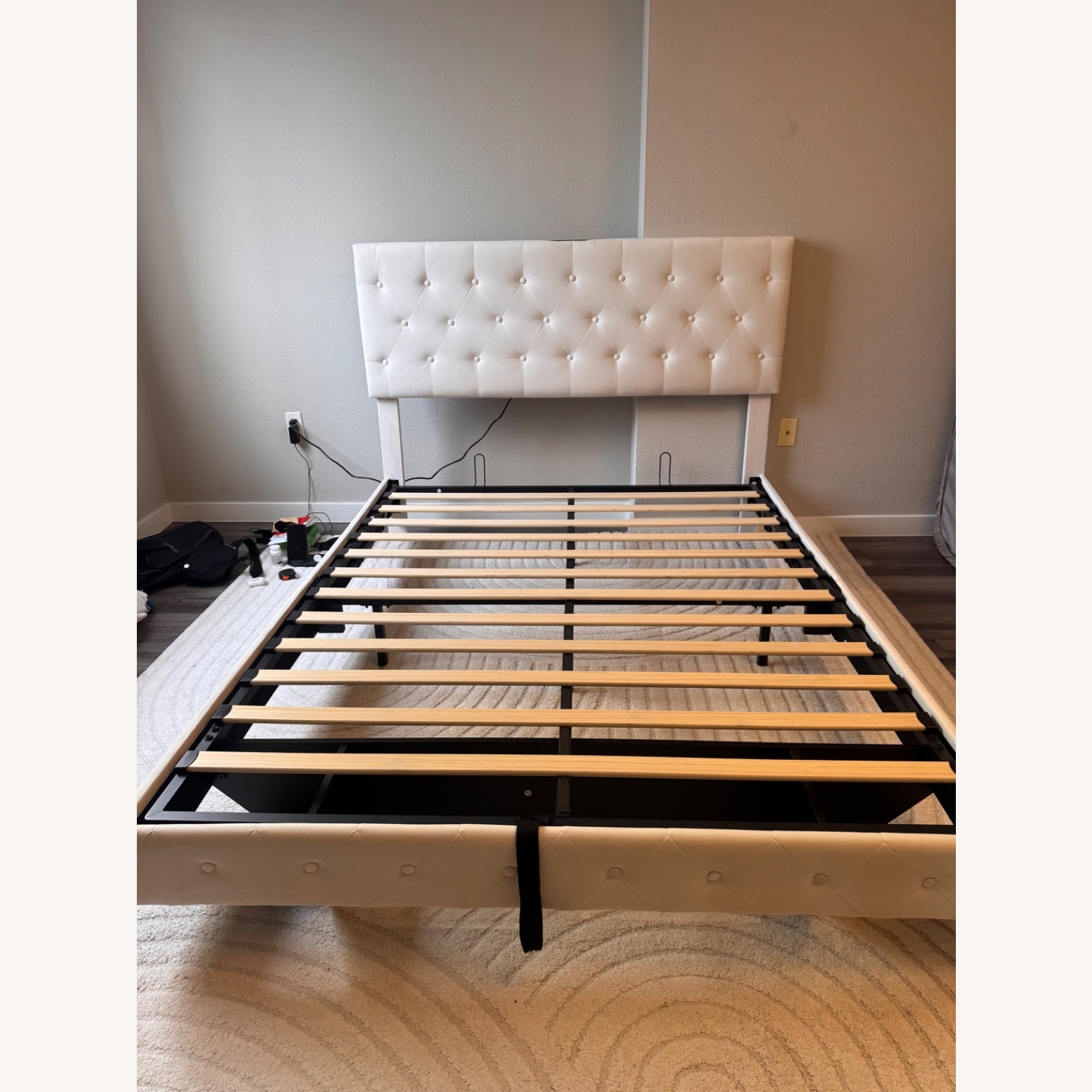 Amazon Queen Bed Frame with Lift-Up Storage - image-1