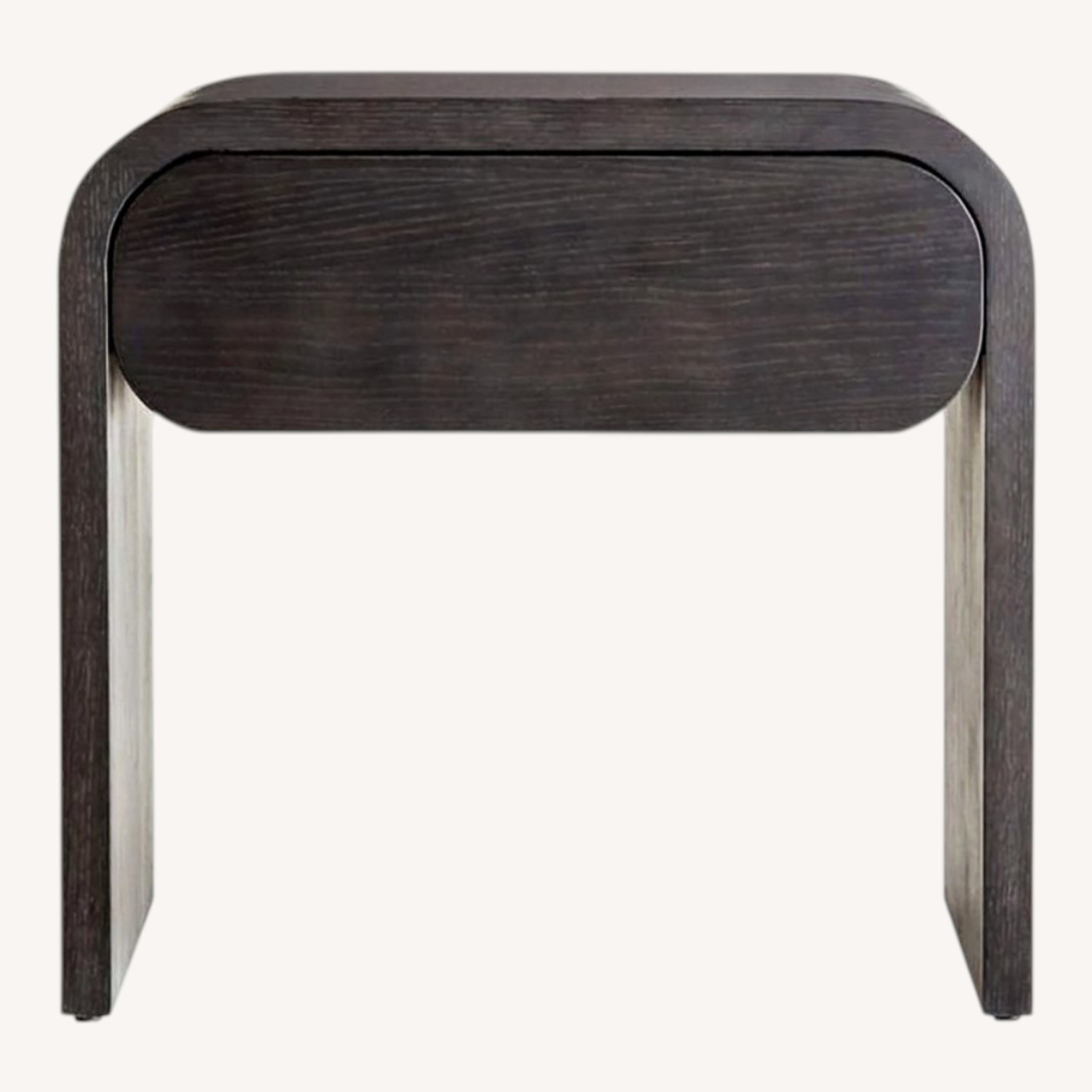 Crate & Barrel Leanne Ford Black Wood Side Tables - image-0