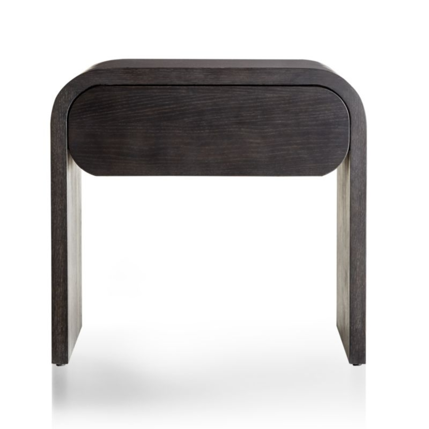 Crate & Barrel Leanne Ford Black Wood Side Tables - image-6