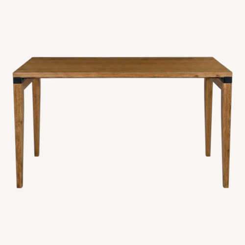 Used Article Madera Light Brown Wood Desk for sale on AptDeco
