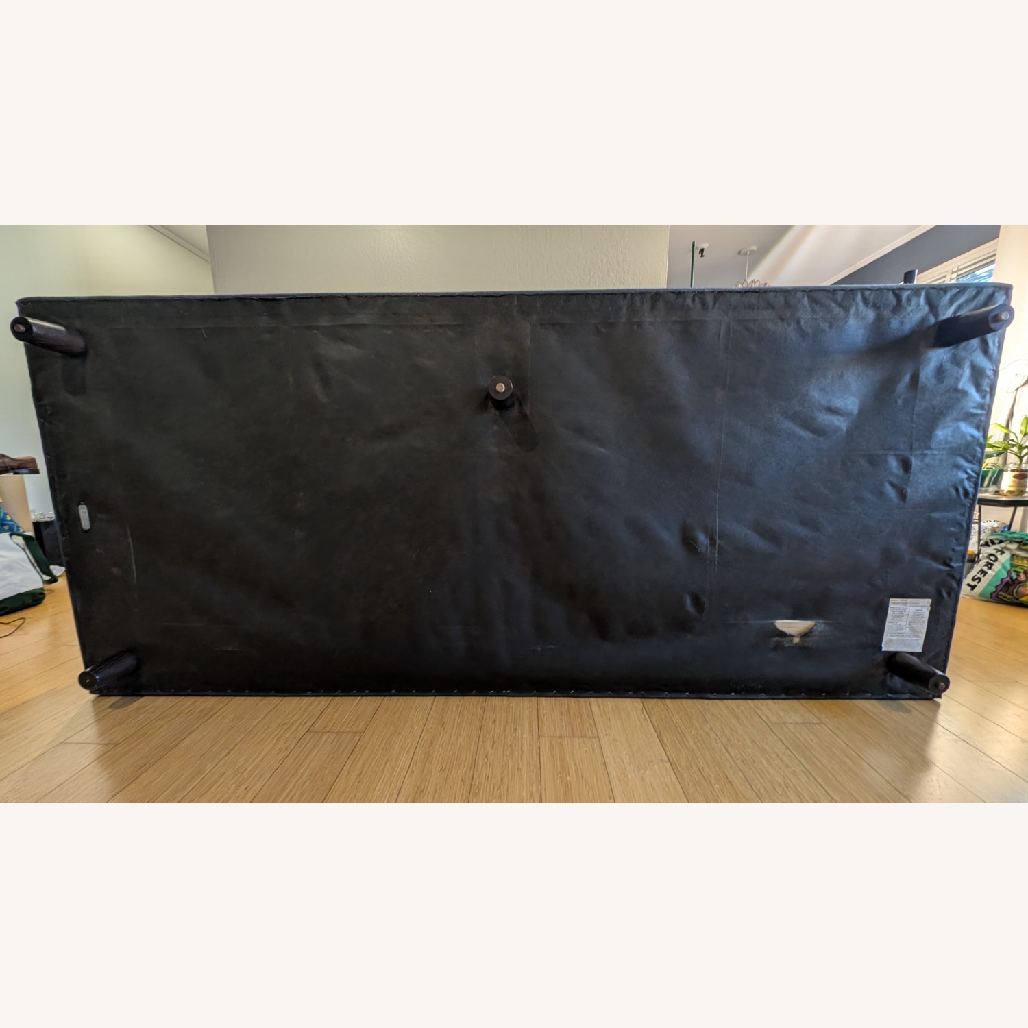 Knoll D'Urso Sofa 7.5' Indigo Hourglass Fabric - image-22