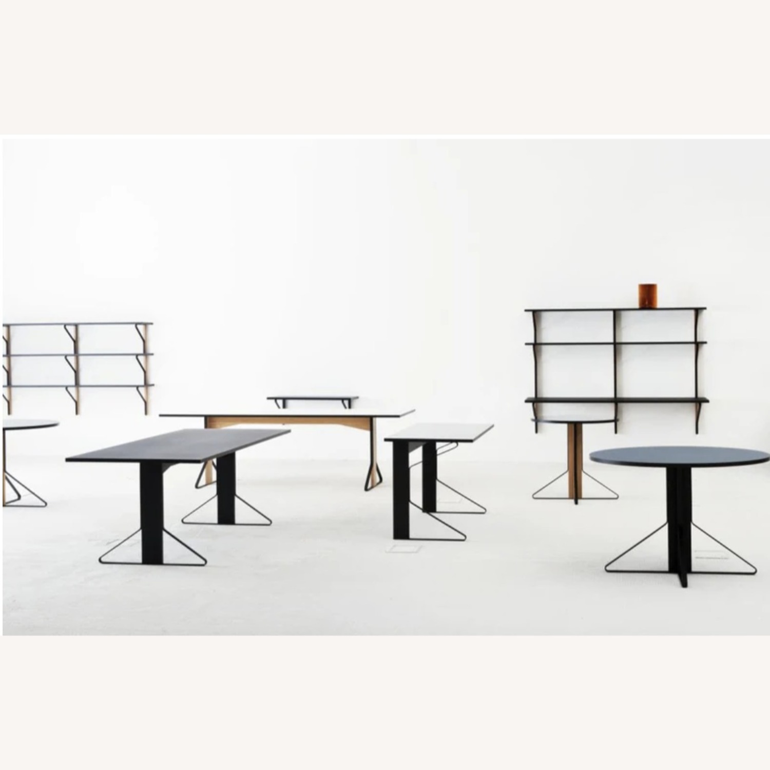 Artek USA Kaari Desk Black Oak + Black linoleum - image-3