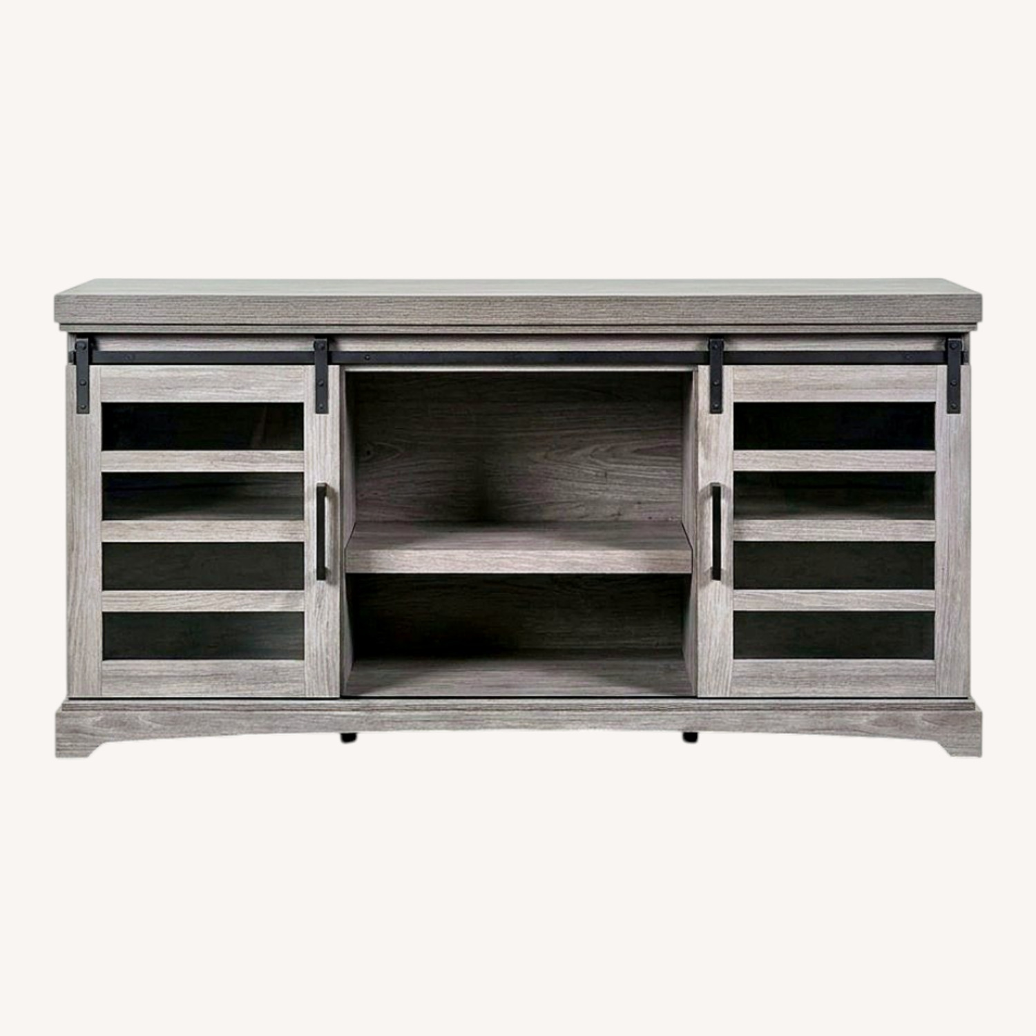 Bell'O Sliding Door Tv Stand Media Console - image-0
