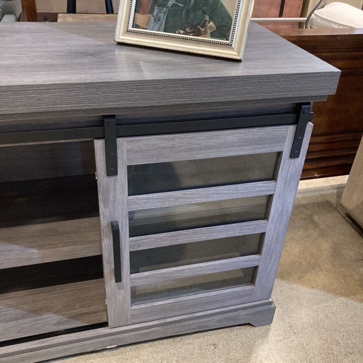 Bell'O Sliding Door Tv Stand Media Console - image-4