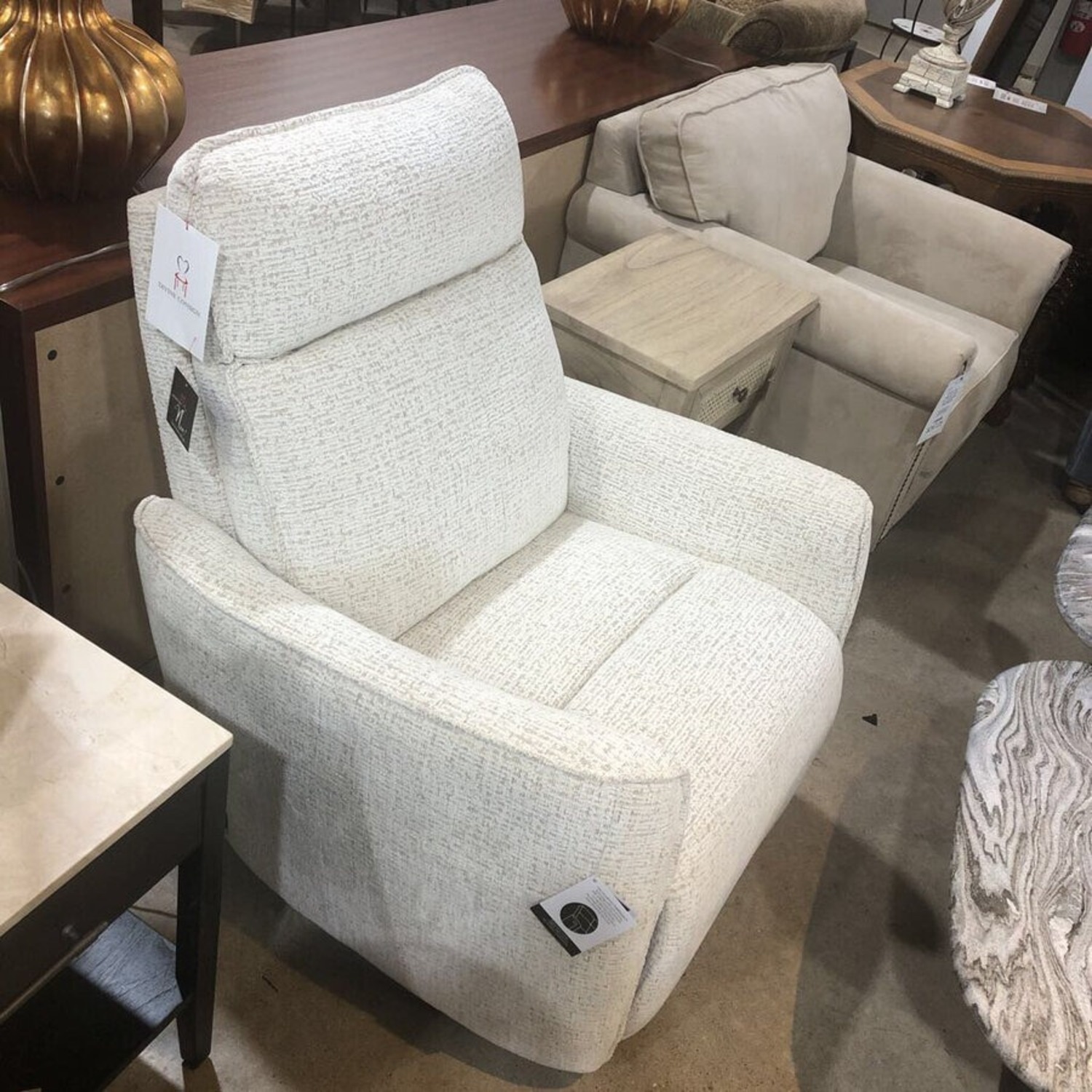 Parker House Roxy Power Recliner Cream - image-2
