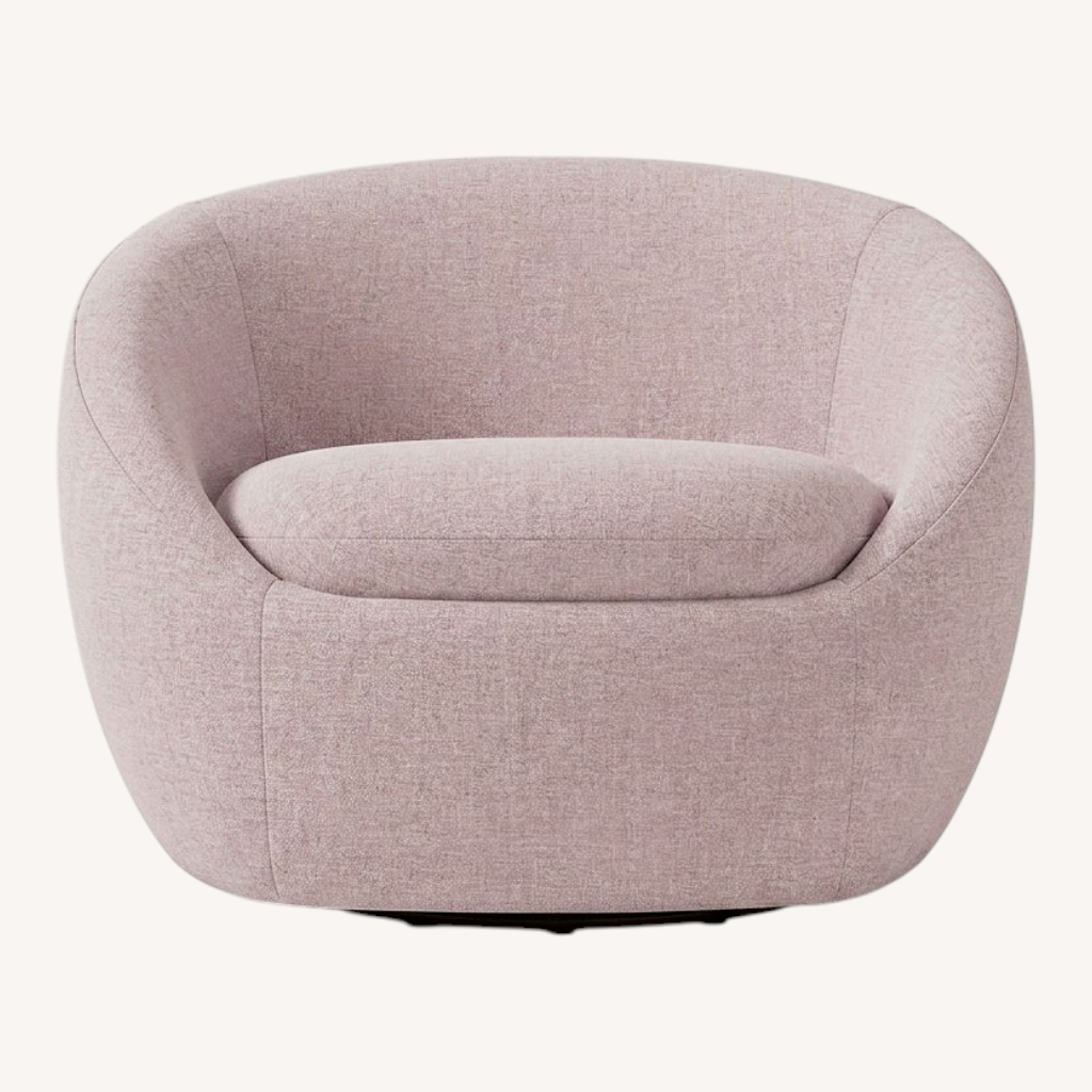Image of West Elm Velvet Accent Chair