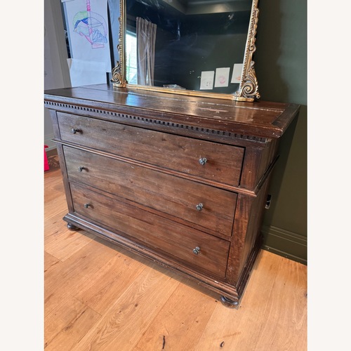 Used Restoration Hardware St James Dark Brown Dresser for sale on AptDeco