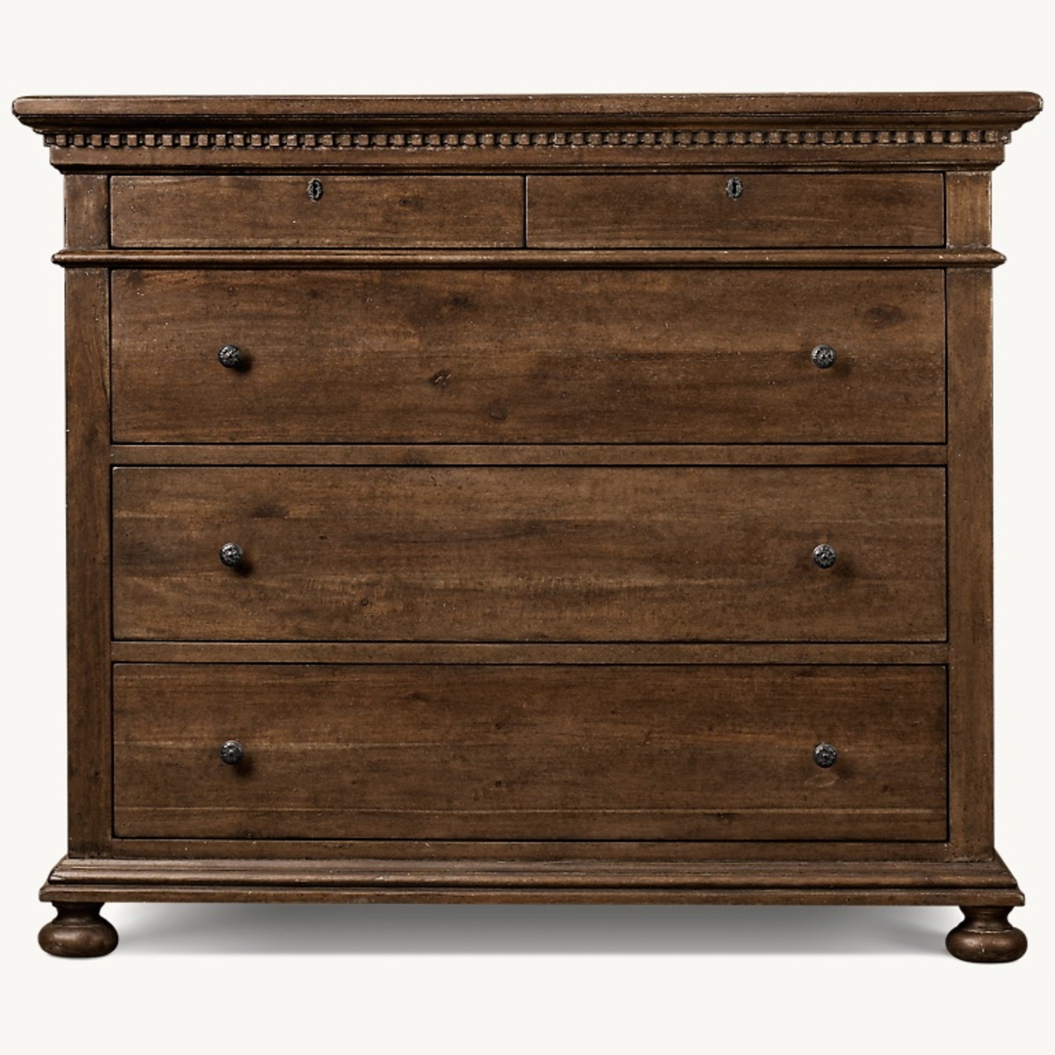 Restoration Hardware St James Dark Brown Dresser - image-6