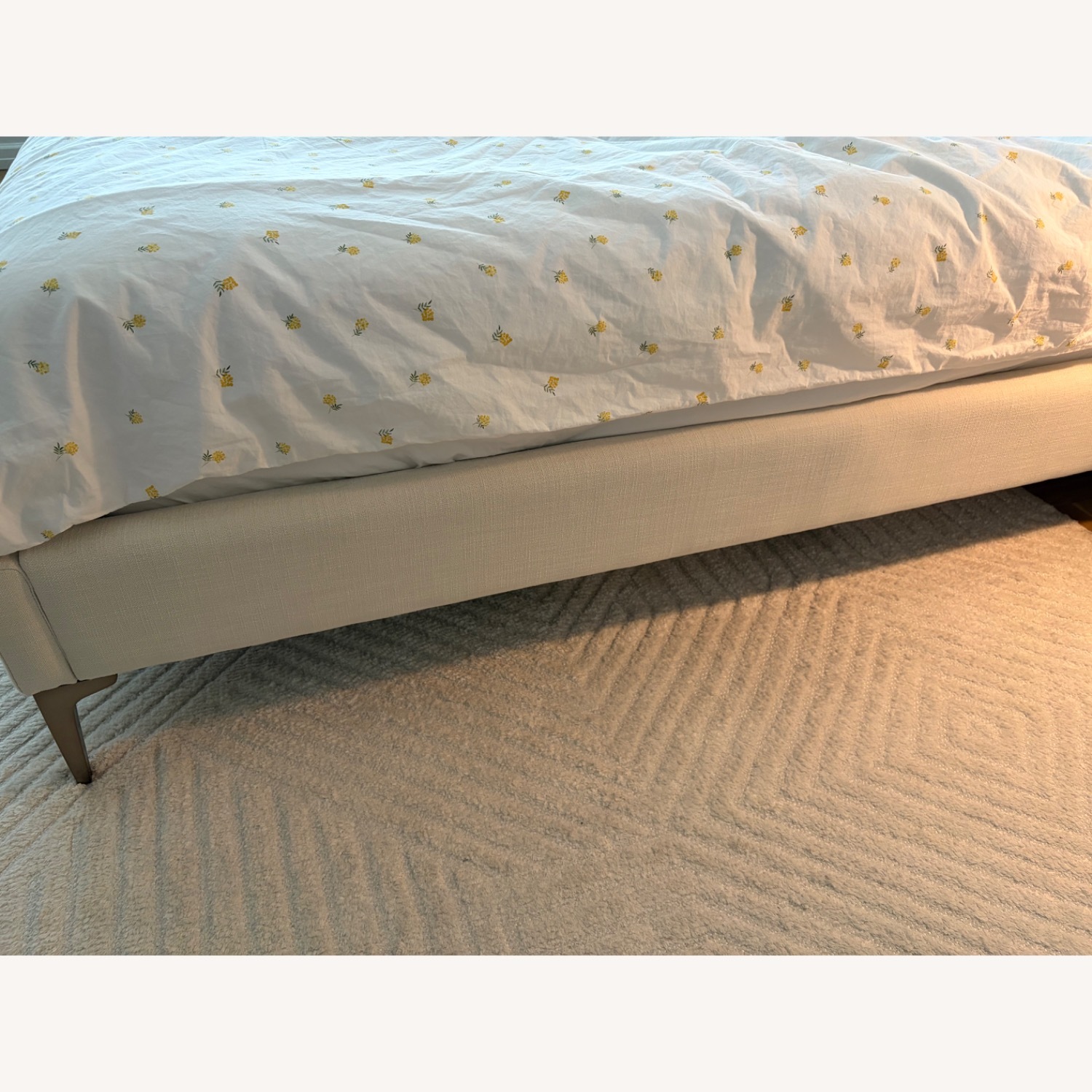 West Elm | Andes Queen Bed W Metal Legs - image-3