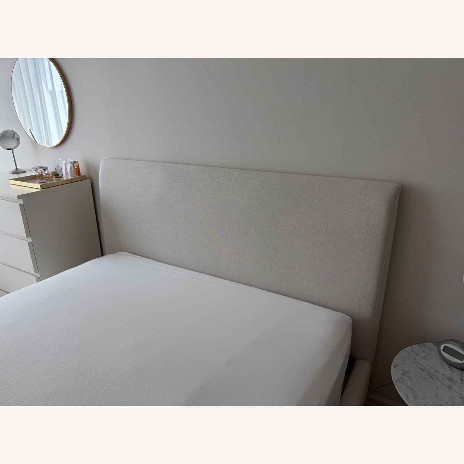 West Elm | Andes Queen Bed W Metal Legs - image-2