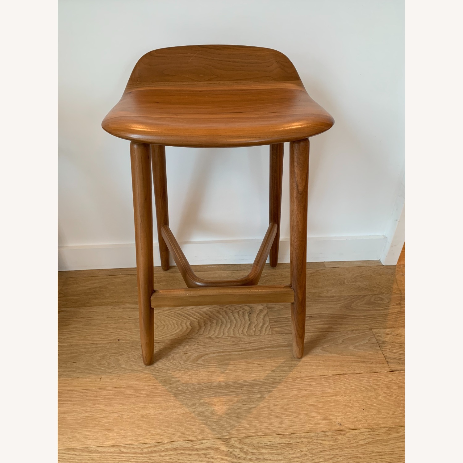 Design Within Reach Geiger Crosshatch Wood Stools - image-4