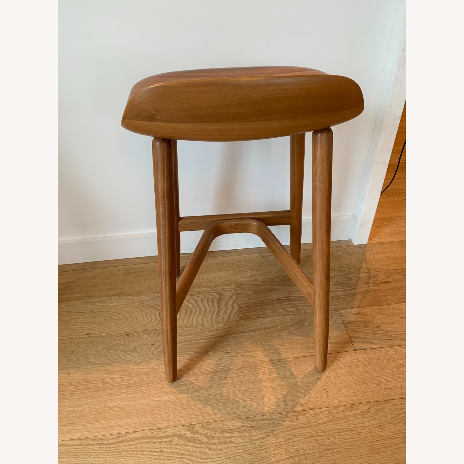 Design Within Reach Geiger Crosshatch Wood Stools - image-5