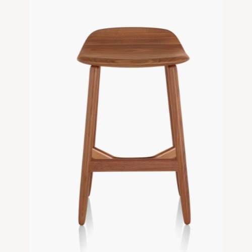 Used Design Within Reach Geiger Crosshatch Wood Stools for sale on AptDeco