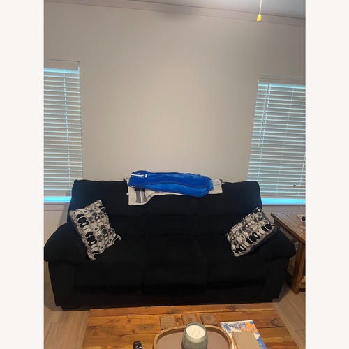 Used Ashley Furniture Onyx Black 3+ Seater Sofa for sale on AptDeco