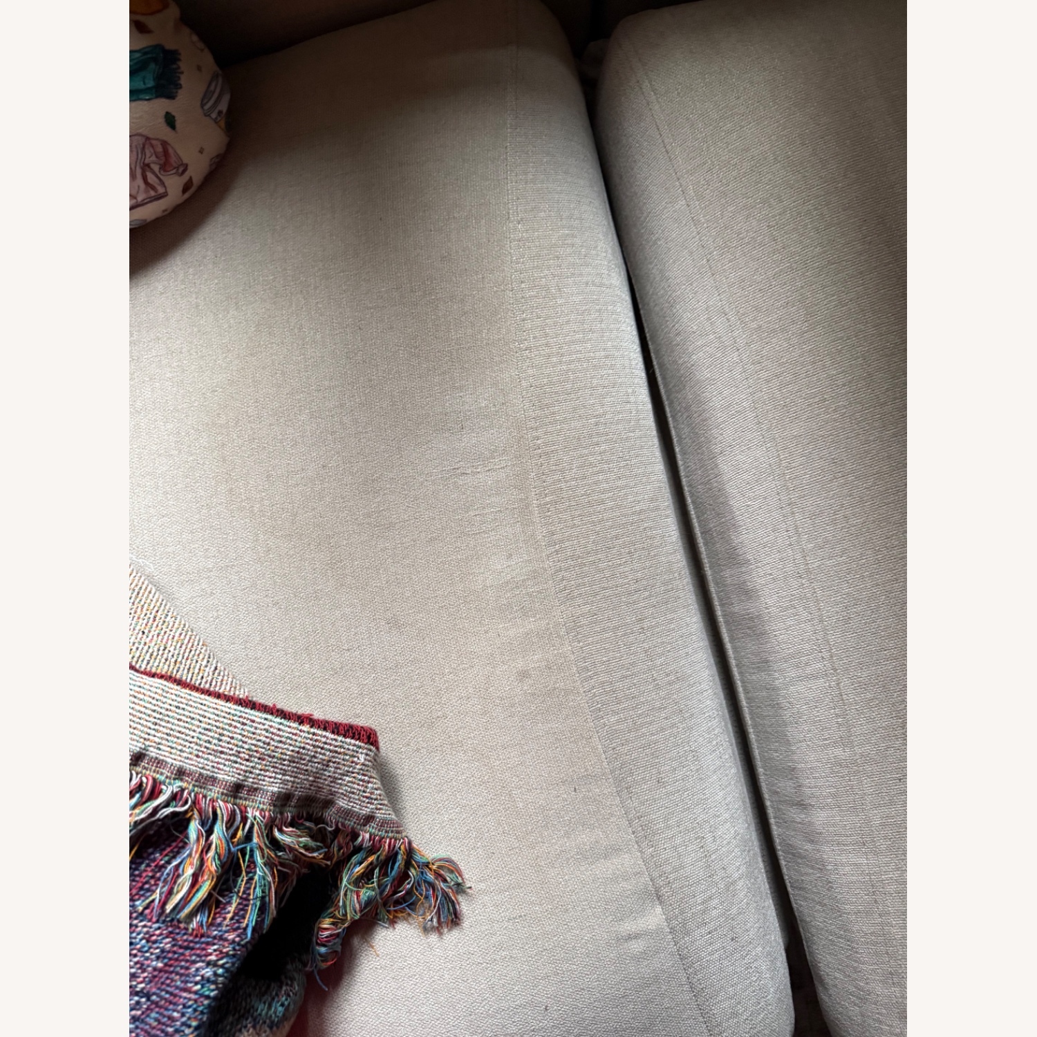Burrow Field Natural Fabric 5 Piece Sectional - image-6
