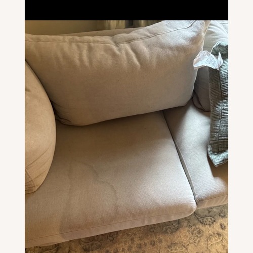 Used Burrow Field Natural Fabric 5 Piece Sectional for sale on AptDeco