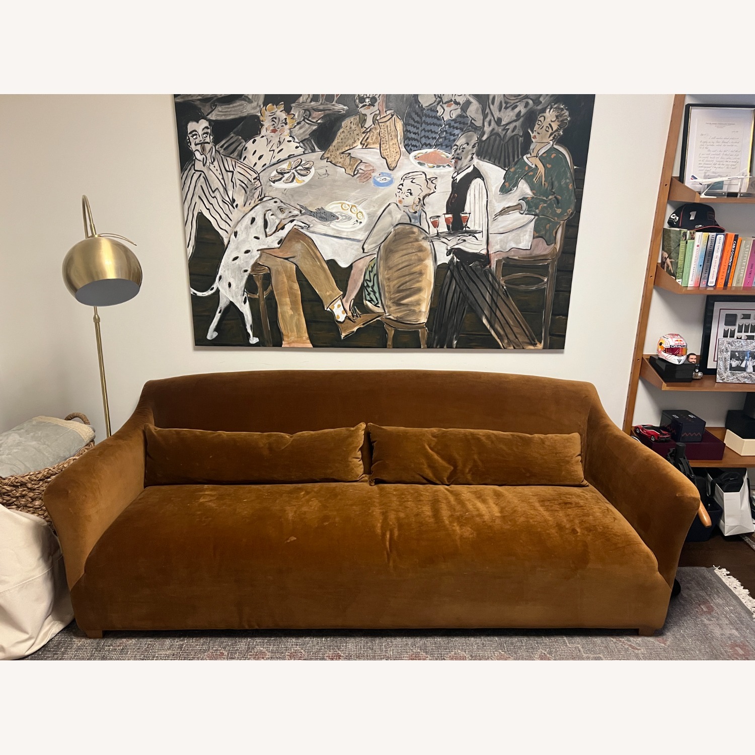Crate & Barrel Crawford 90" Sofa by Jake Arnold - image-1
