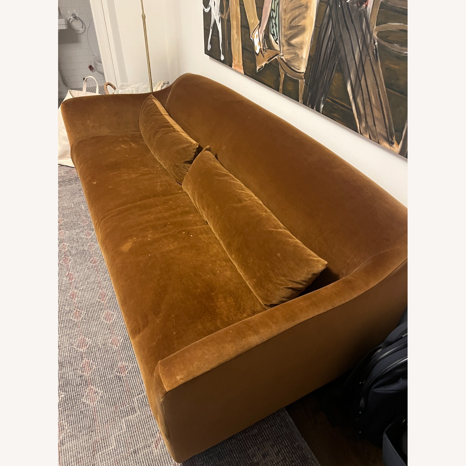 Crate & Barrel Crawford 90" Sofa by Jake Arnold - image-5