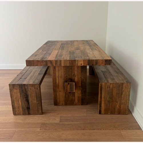Used West Elm Reclaimed Wood Dining Room Table for sale on AptDeco