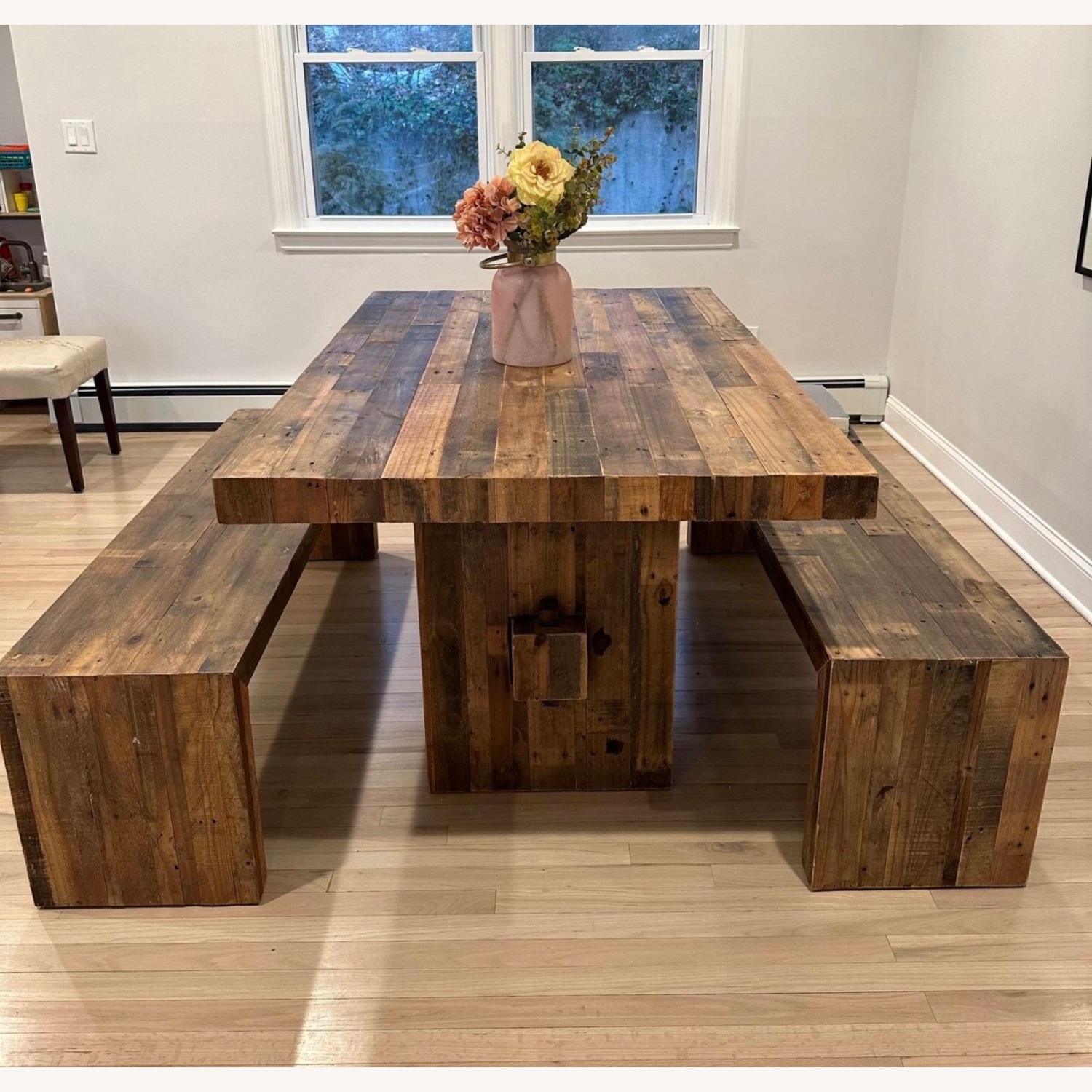 West Elm Reclaimed Wood Dining Room Table - image-3