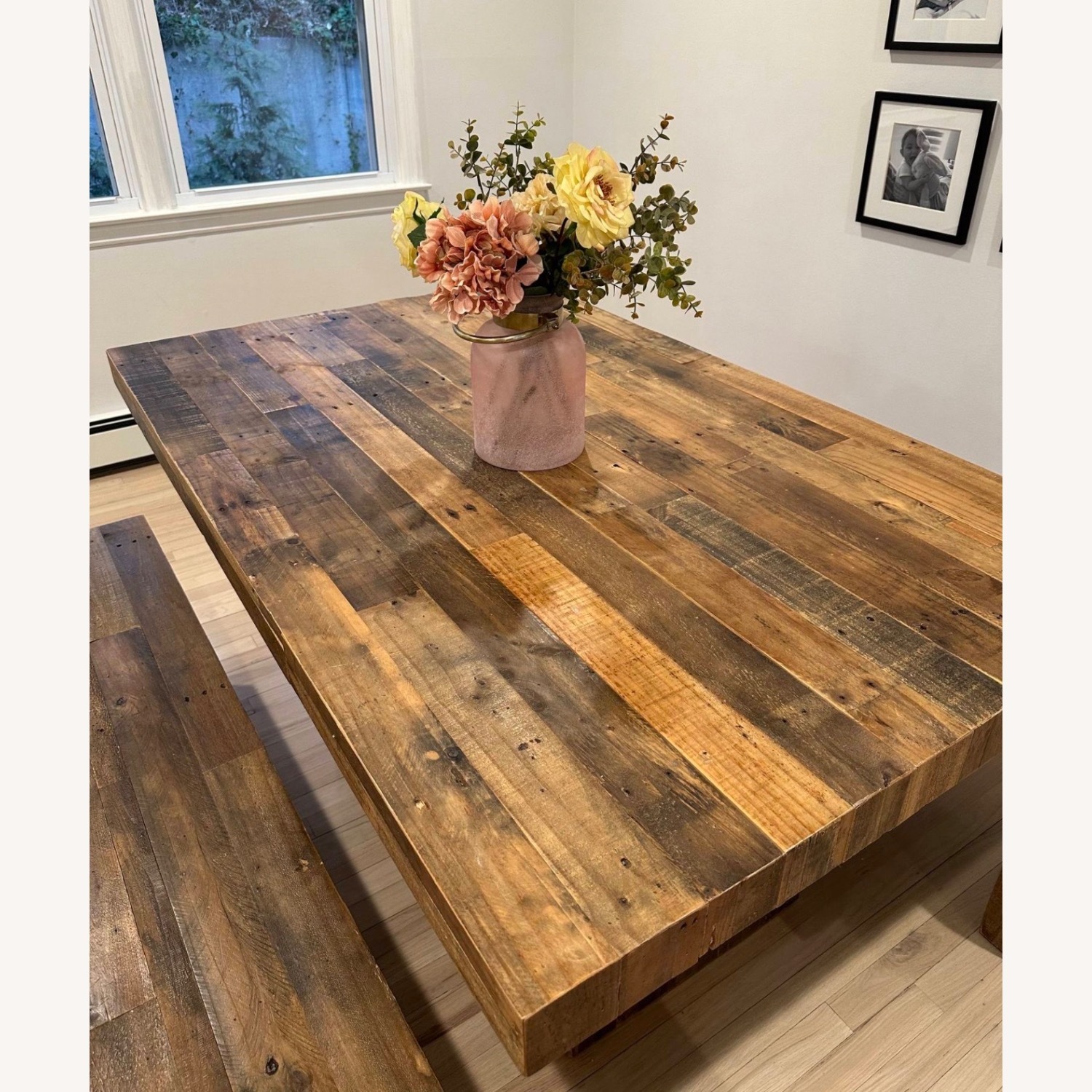 West Elm Reclaimed Wood Dining Room Table - image-2