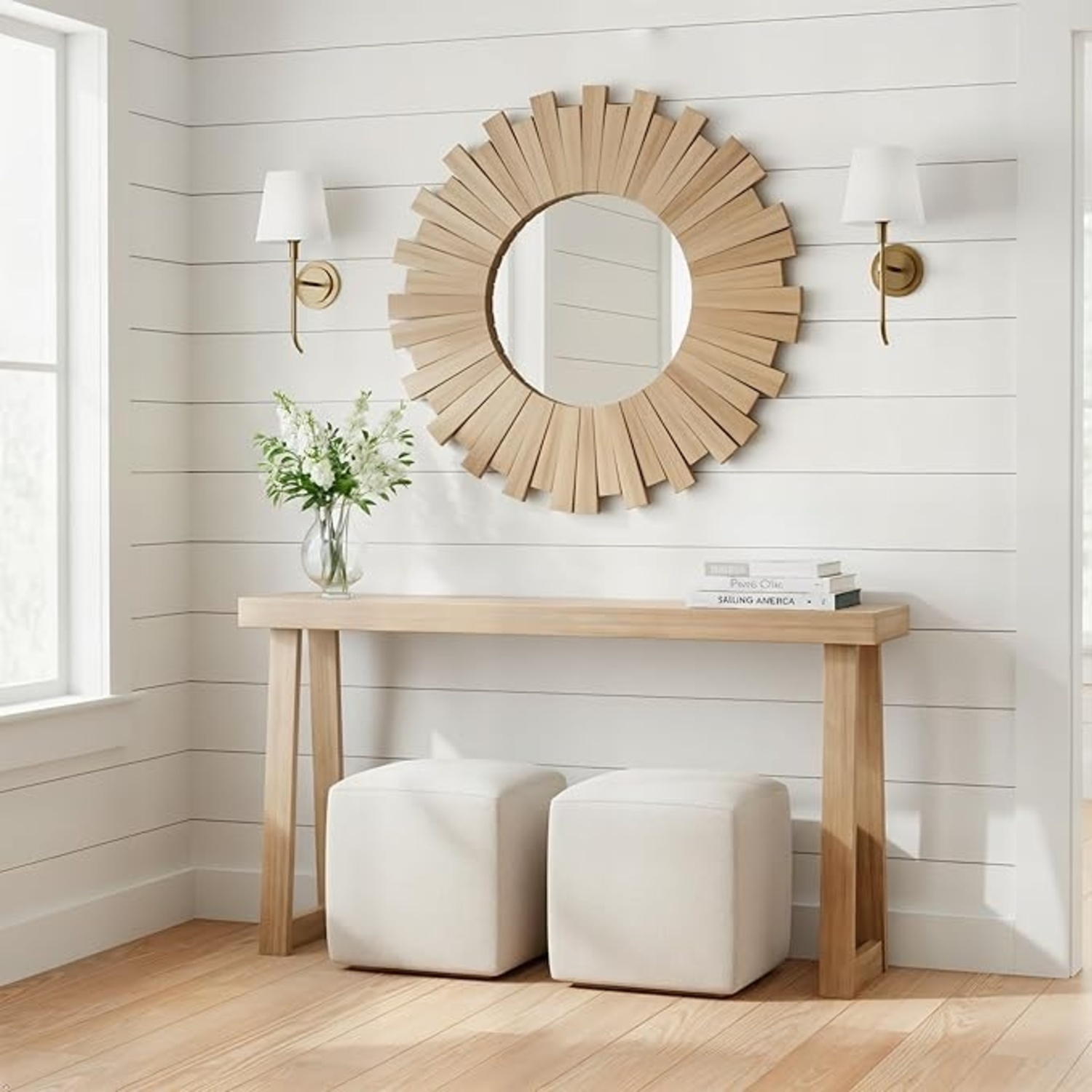 Plank+Beam Solid Wood Console Table - image-5