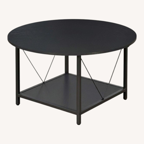 Used Amazon YITAHOME Black Wood Coffee Table for sale on AptDeco