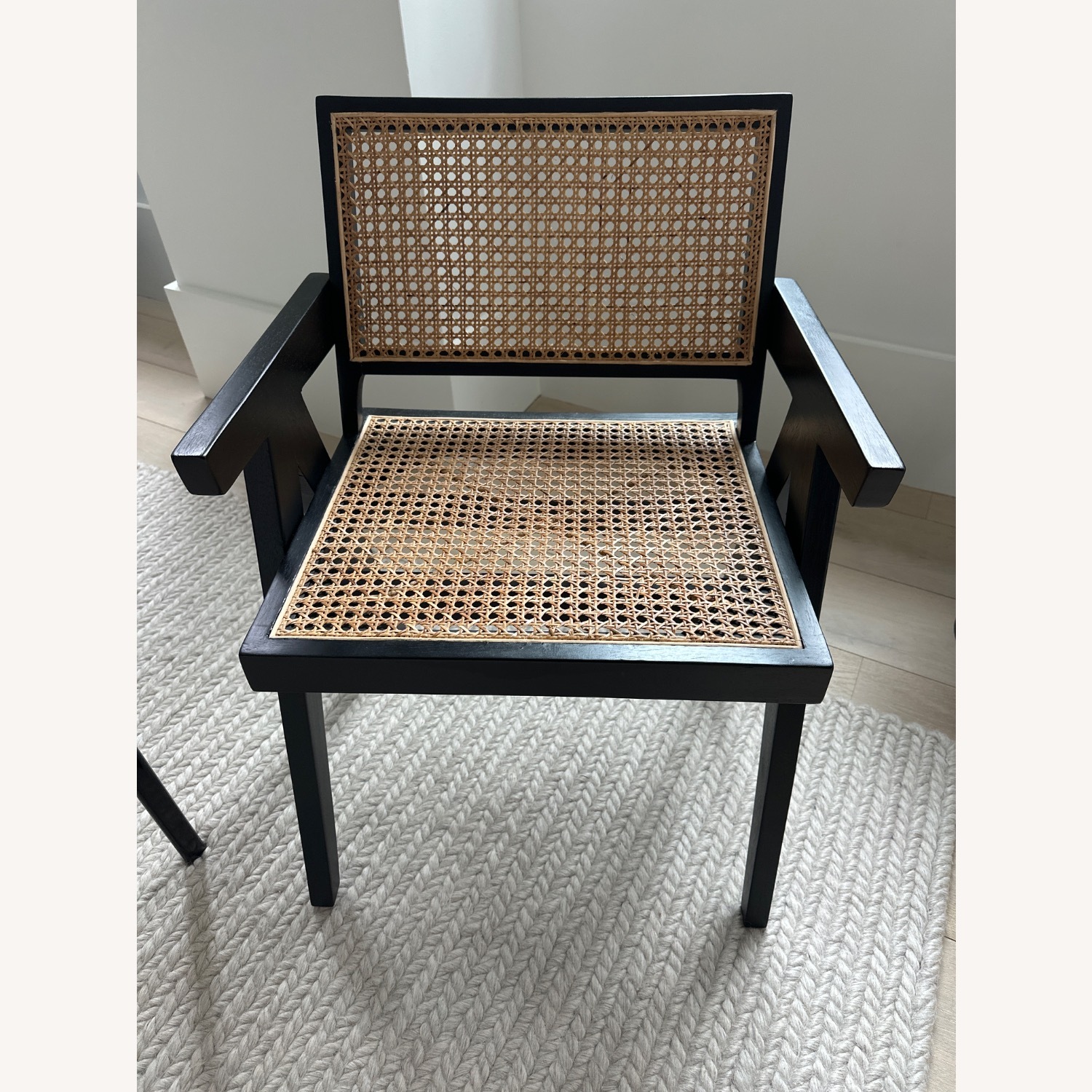 Natural Wicker Accent Chair - image-2