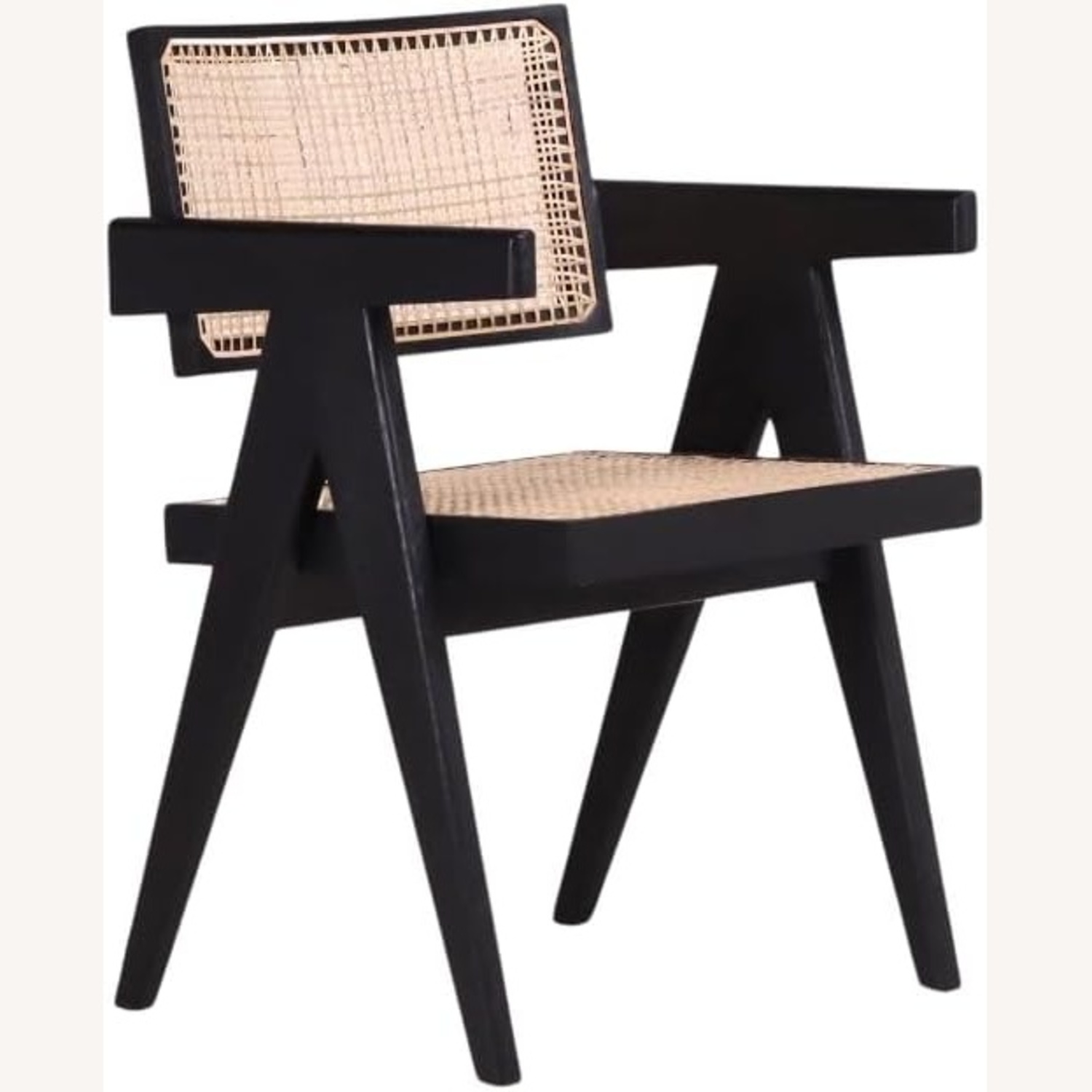 Natural Wicker Accent Chair - image-5