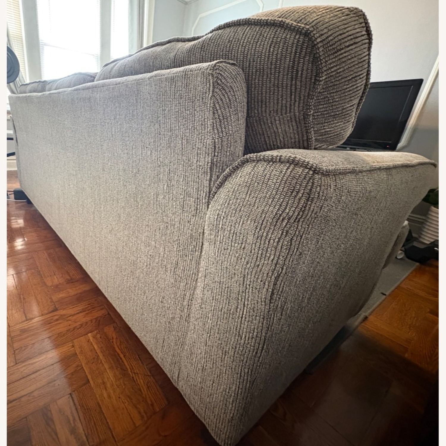 Hughes Furniture Light Brown 3+ Seater Sofa - image-5