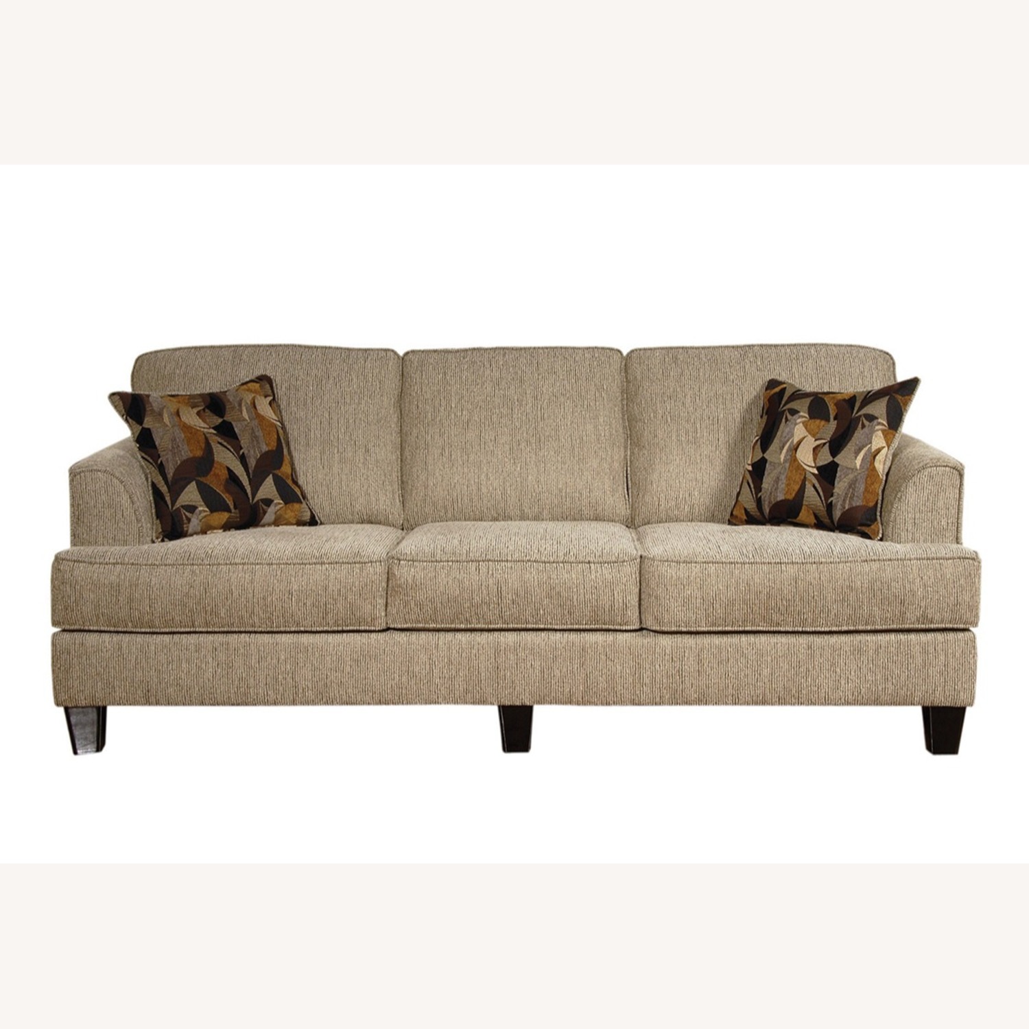 Hughes Furniture Light Brown 3+ Seater Sofa - image-1