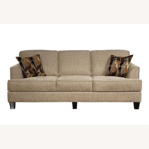 Used Hughes Furniture Light Brown 3+ Seater Sofa for sale on AptDeco
